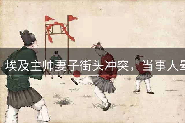 埃及主帅妻子街头冲突，当事人晕厥送医